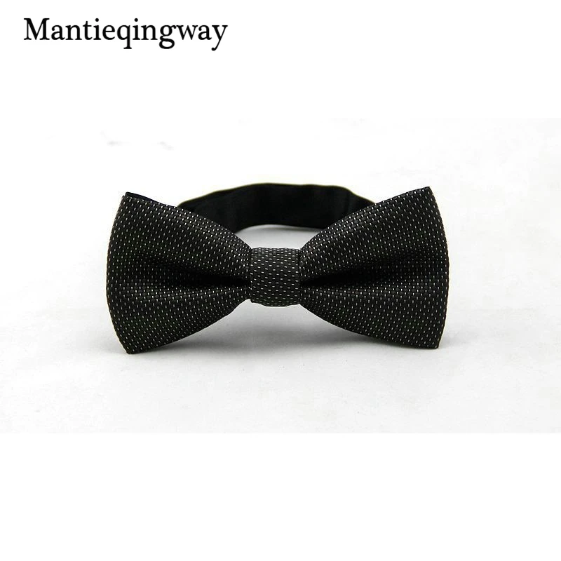 Mantieqingway новейшие мужские галстуки бабочки из полиэстера брендовые классические