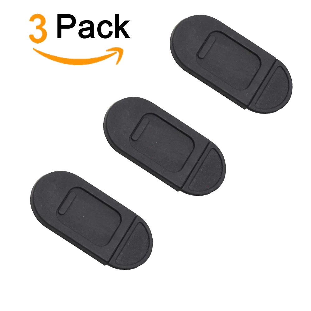 Black cam cover for computers, laptops, tablets protect your privacy