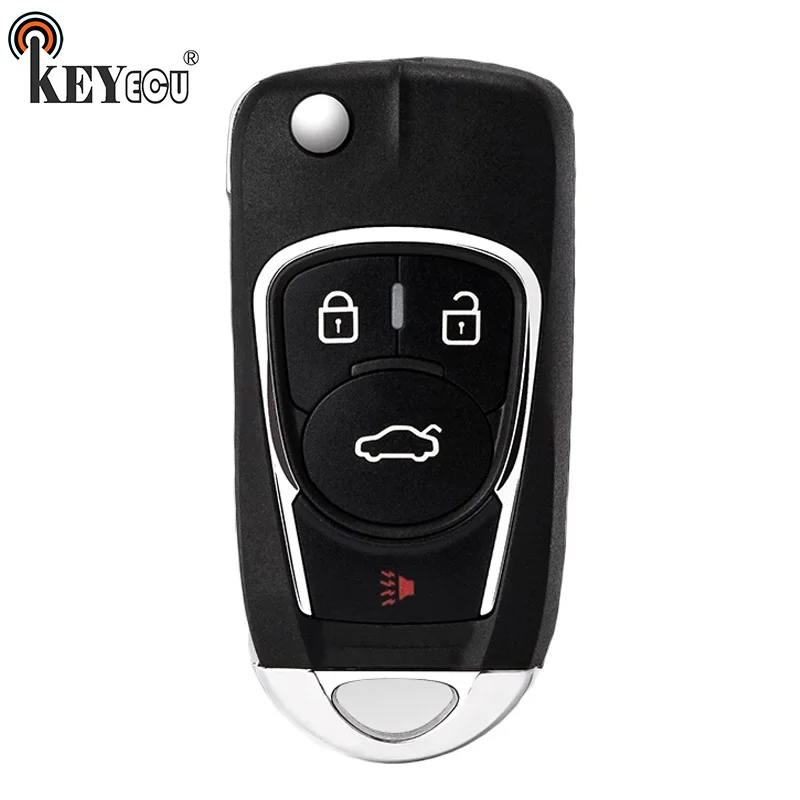 

KEYECU 5x (English Version) XHORSE XKBU02EN 3+1 4 Button Universal Remote Key for VVDI Key Tool VVDI2