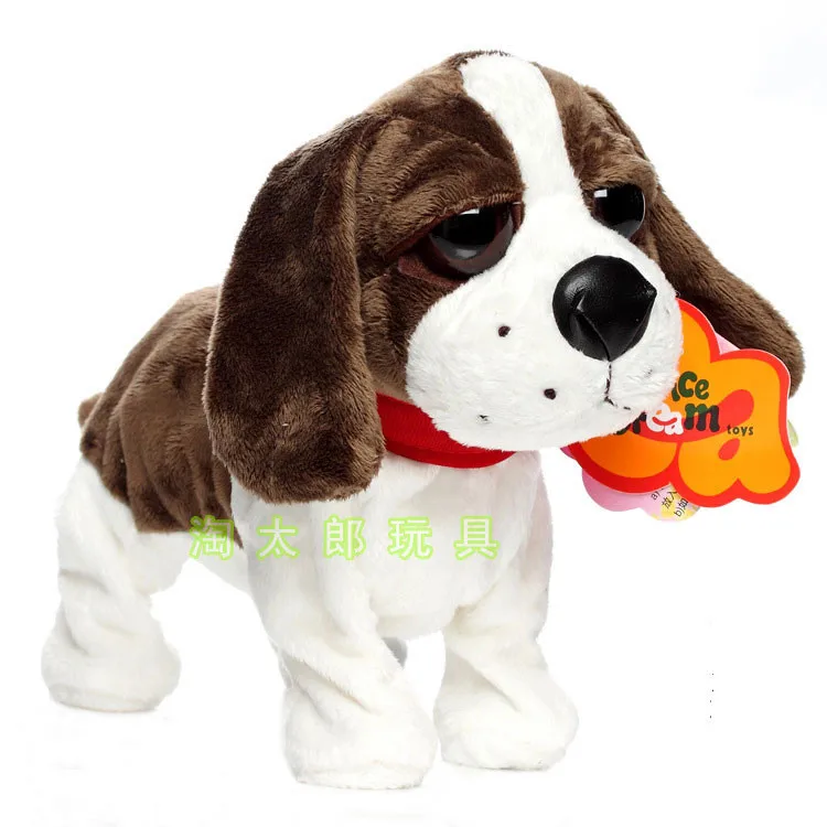Controle de Som Animais de Estimação Eletrônicos para Crianças Abbyfrank Cães Eletrônicos Interativos Robô Cão Latir Levantar Andar Brinquedos 20 High Quality Brinquedos e hobbies