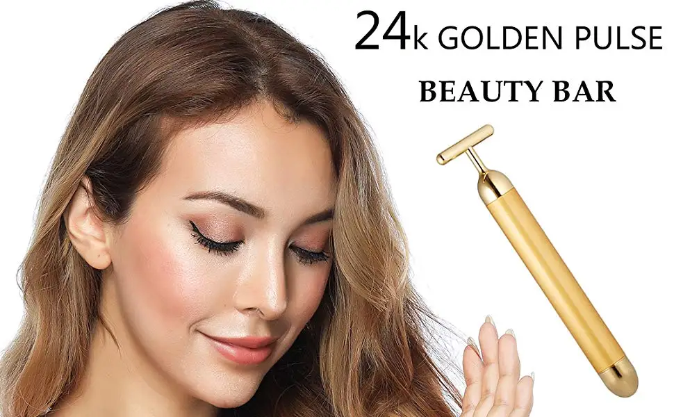 Sarmocare beauty Bar 24 K массажер для лица Массажер для удаления морщин лица лифтинг прибор для ухода за лицом тонкое лицо