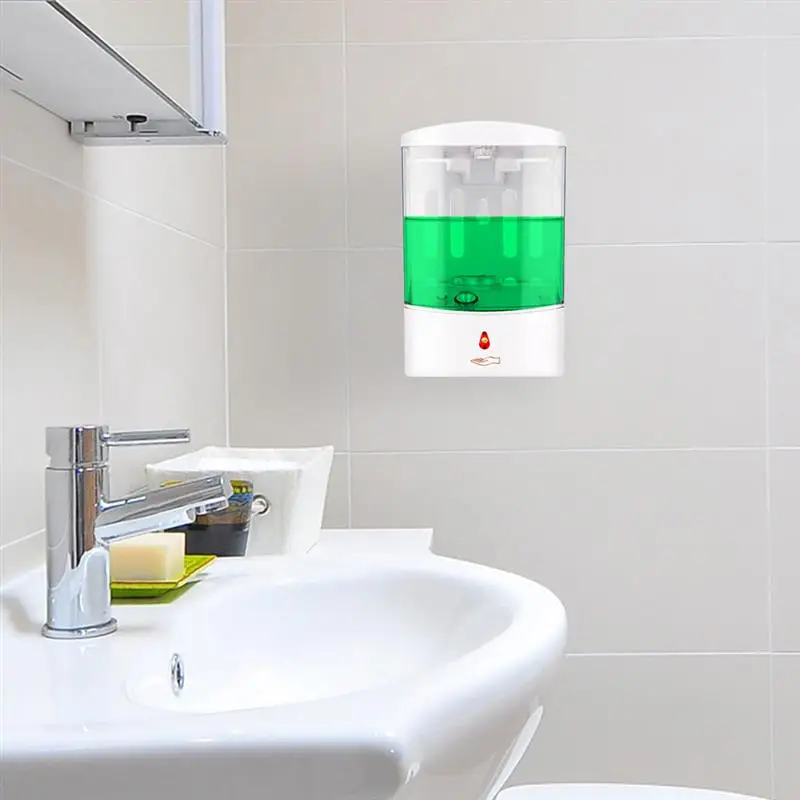 1Л автоматический дозатор жидкого мыла сенсор дозатор мыла насос для душа Кухня Мыло бутылка для ванны/ванной комнаты