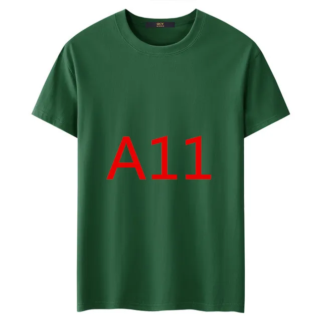 A11 сплошной цвет футболки