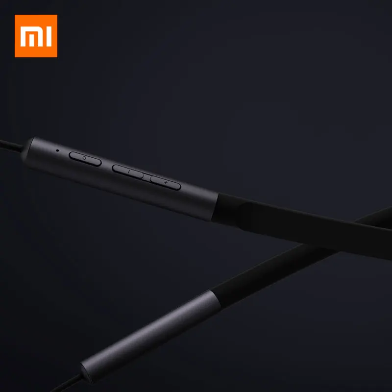  Xiaomi Bluetooth Neckband Collar Earphone Sport Wireless Headset Magnetic With Mic Hybrid Dual Driv