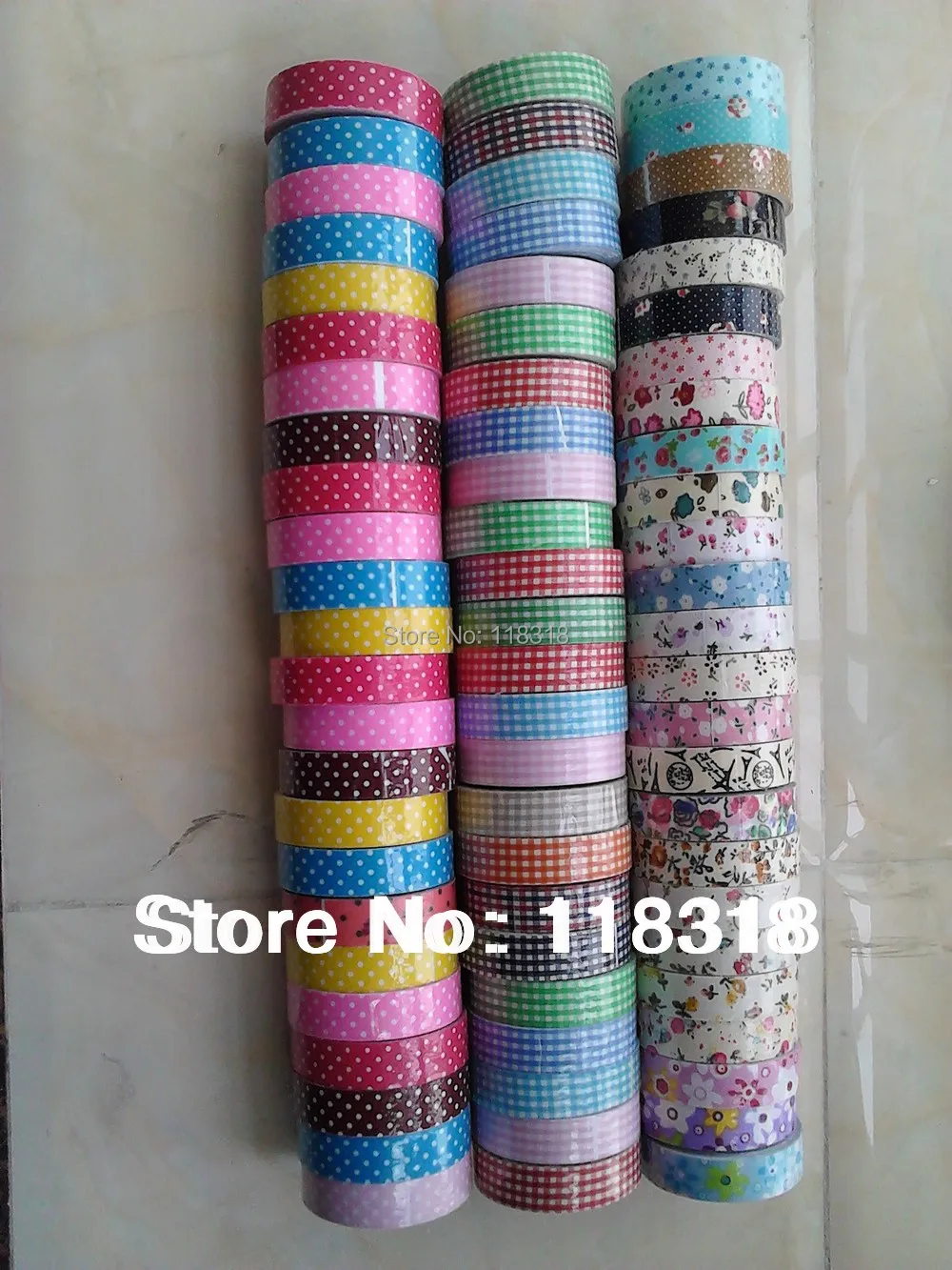 15mm*6 m DIY Scrapbooking Cotton Fabric Tapes Crafts Paper Photo Album