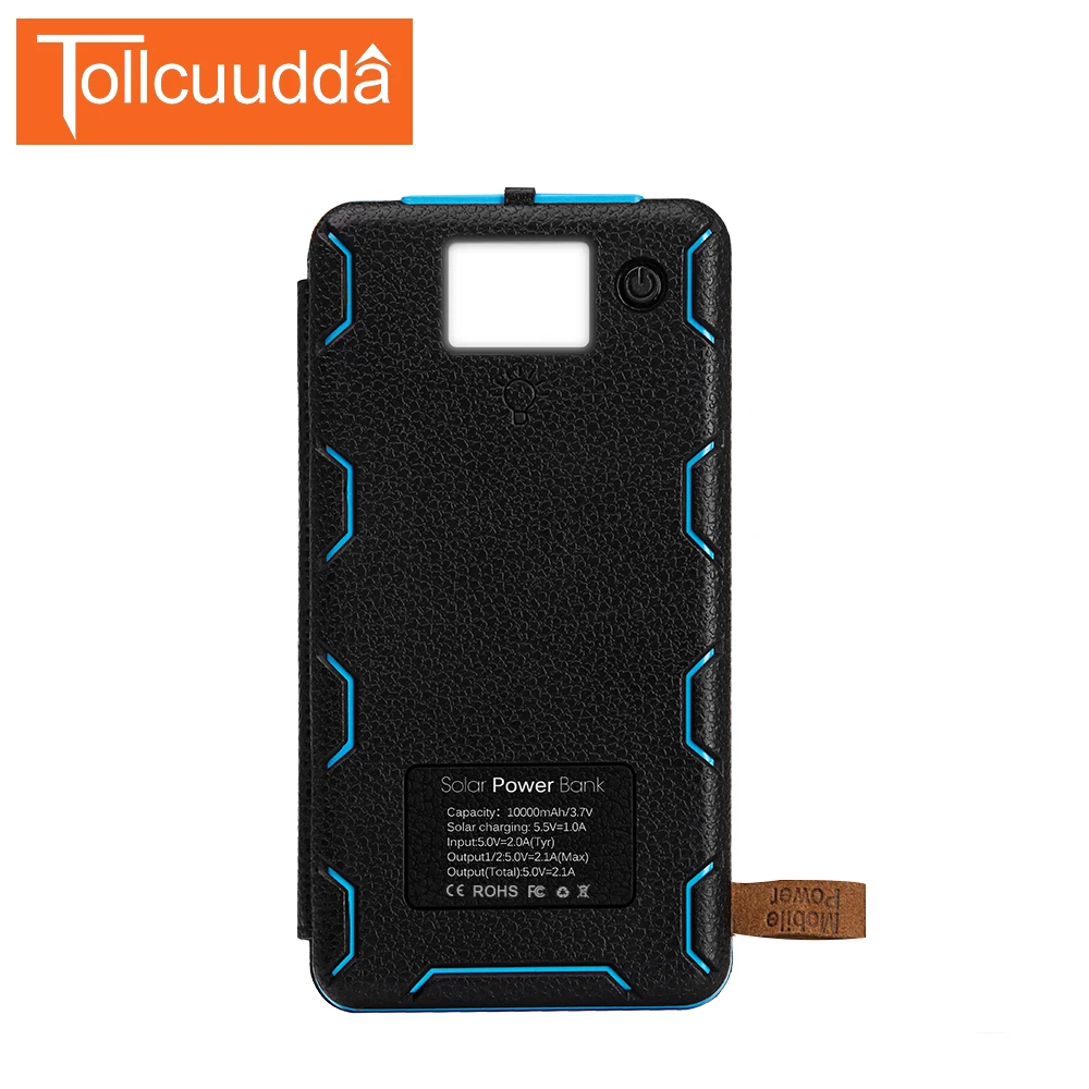 Tollcuudda 3 Solar Panel Charger 8000mAh Solar Pow...