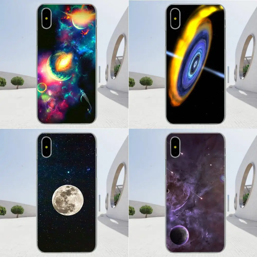 

For Huawei P7 P8 P9 P10 P20 P30 Mate 7 8 9 10 Lite Plus Pro 2017 Soft Capa Cover Nebula Stars In Universe Infinity Love