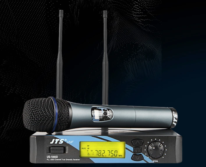 

JTS US-1000D/Mh-8990 Wireless Handheld microphone conference microphone professional wedding hosted stage UHF PLL