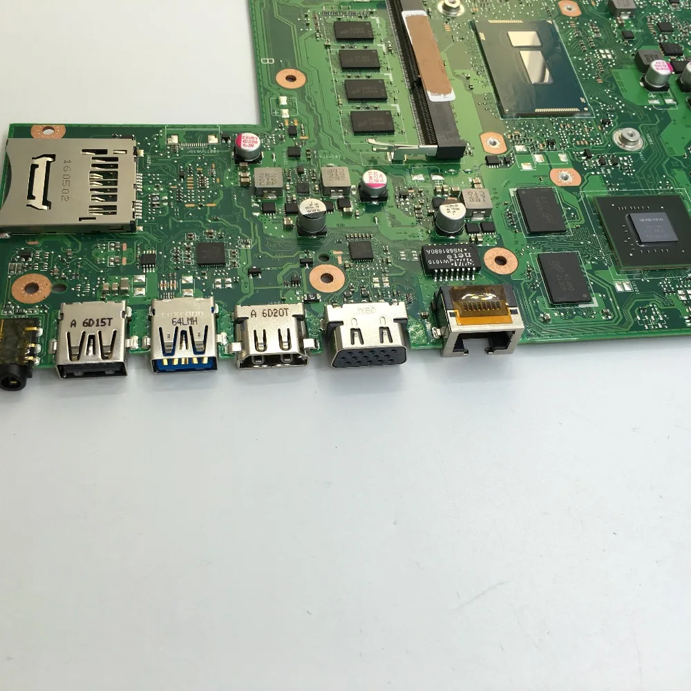  KEFU X540LJ For ASUS X540L F540L X540LJ X540L Laptop motherboard 4G-RAM I3-4005U GT920M REV2.1 Test