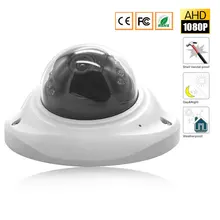 Mini AHD Camera 1080P Dome Waterproof Video Surveillance Camera IR Night Vision 30M Metal Case Outdoor Waterproof CCTV Camera