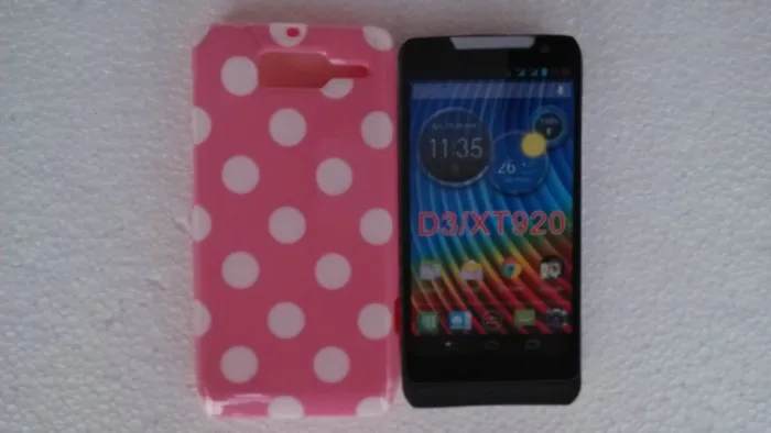 Motorola RAZR D3 XT920 Polka Dots (2)