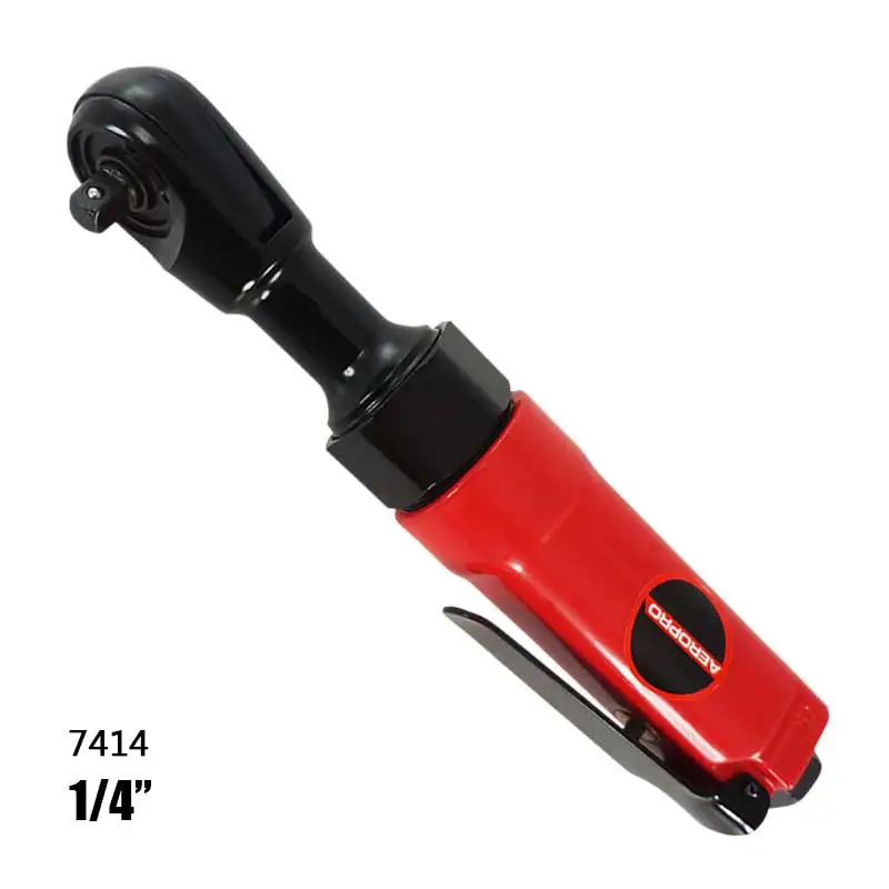 

1/4" Pneumatic Air Ratchet Wrench Air Pressure Wrench Tool Torque 30ft-lb