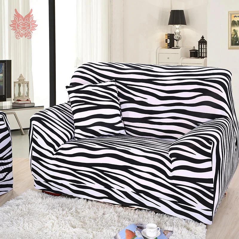 FREE SHIP 1SEAT 2SEATS 3SEATS 4SEATS black/white zebra print living