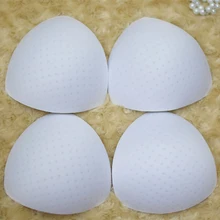 Бикини вставка бюстгальтер с подкладками аксессуары треугольник Губка Бюстгальтер накладка Съемная грудь вставка груди колодки бюстгальтер пуш-ап усилитель обивка