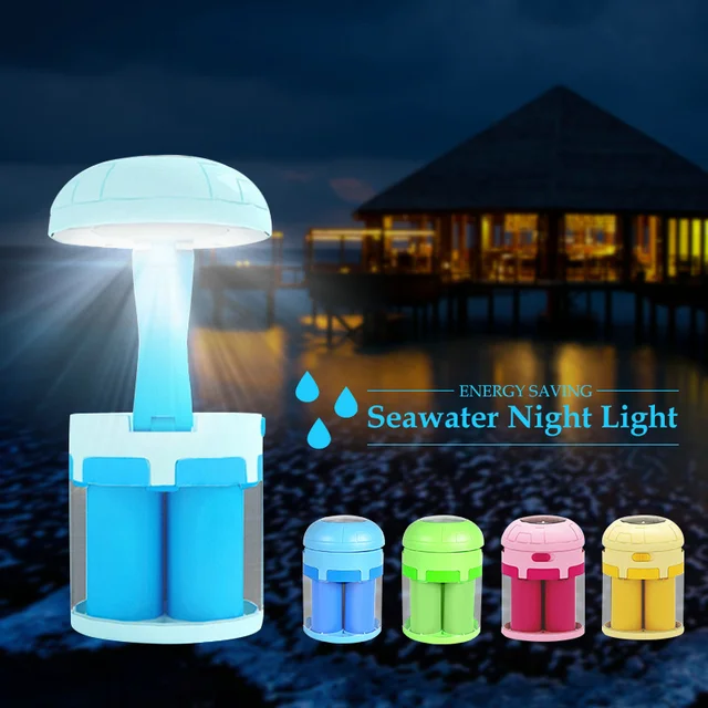 2018 NIEUWE Milieuvriendelijke LED Nachtlampje door Zeewater ... 2018 NIEUWE Milieuvriendelijke LED Nachtlampje door Zeewater ...