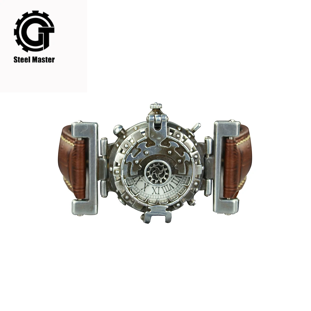

Creative Wrist Watch Sport Rock Cool Gothic Style Quartz Punk Trendy Men watch