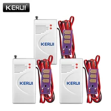KERUI 3 шт./лот 433 МГц беспроводной детектор утечки воды работает с GSM PSTN домашней безопасности Голосовая охранная умная сигнализация