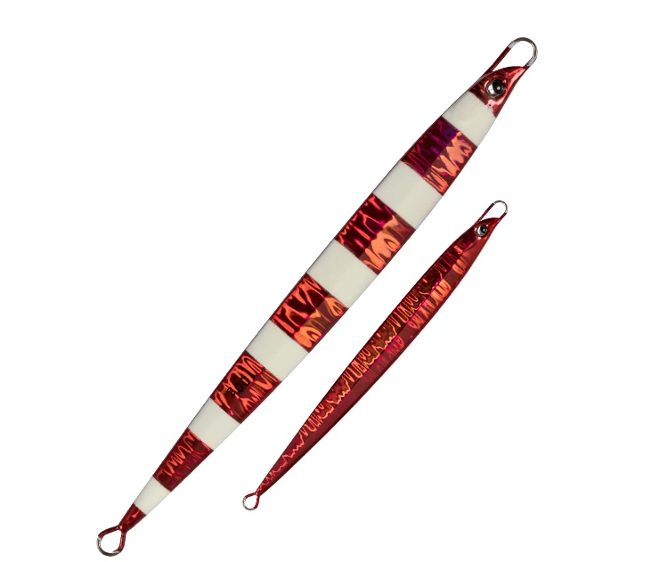 Iscas de Pesca Jig de Metal Funadaiko Lote Lento Pescs Jigging Jig Isca Artificial Pesca 80g 100g135g Velocidade 5 Pçs - 12 Cheap Iscas artificiais