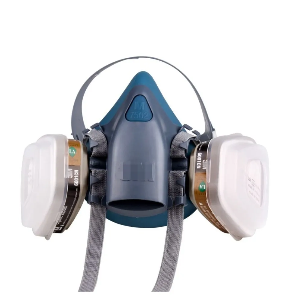 7502-7Piece-Suit-Respirator-Painting-Spraying-Face-Gas-Mask-half-face-mask-for-construction-mining-Free (1)