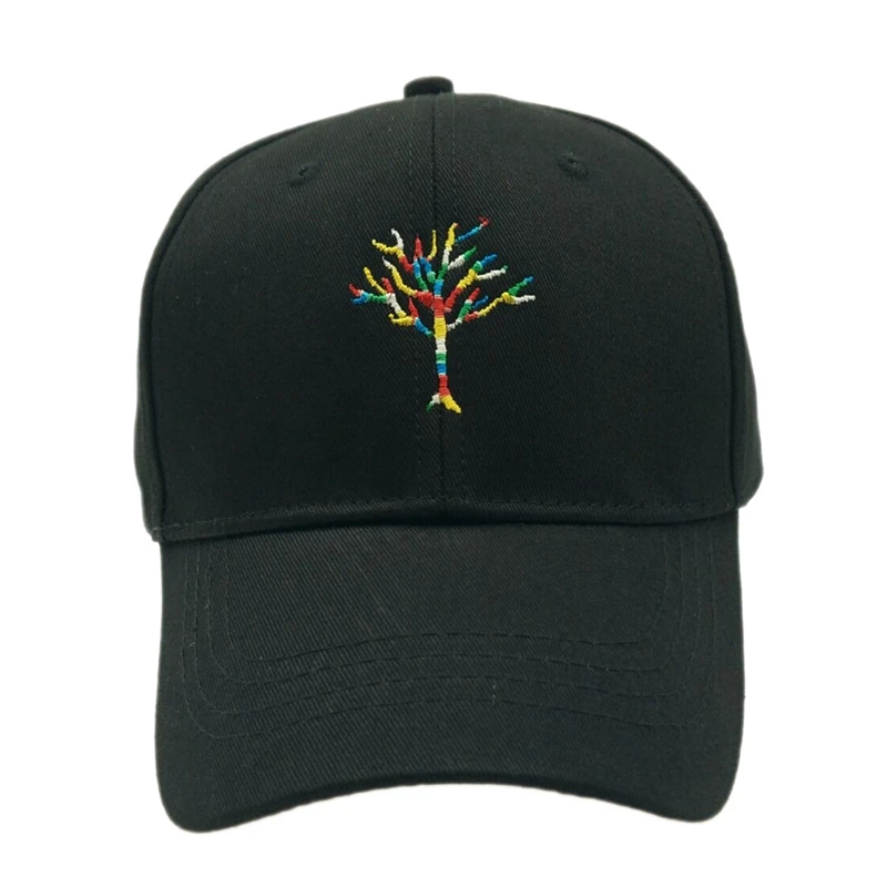 

2019 Fashion Embroidery Tree of Life Baseball Cap Sun Visor Summer Man Woman Snapback Outdoor Adjustable Hat