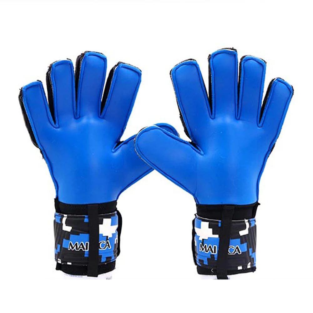 Футбольные вратарские перчатки высокого качества, взрослые вратарские перчатки, спортивные Нескользящие латексные вратарские перчатки, оксерские тренировочные футбольные перчатки
