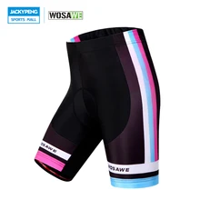 WOSAWE женские шорты для велоспорта, горный велосипед Горная дорога велосипед Цикл 4D гель мягкий ботинок велосипед Открытый футболка спортивная "Футбольный клуб №6"