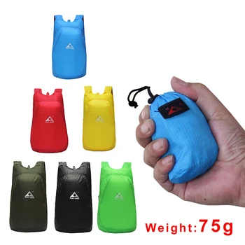 

20L 75g Lightweight Folding Hiking Backpack Men Women Outdoor Bag Camping Hiking Handy Travel Bag Small daypack