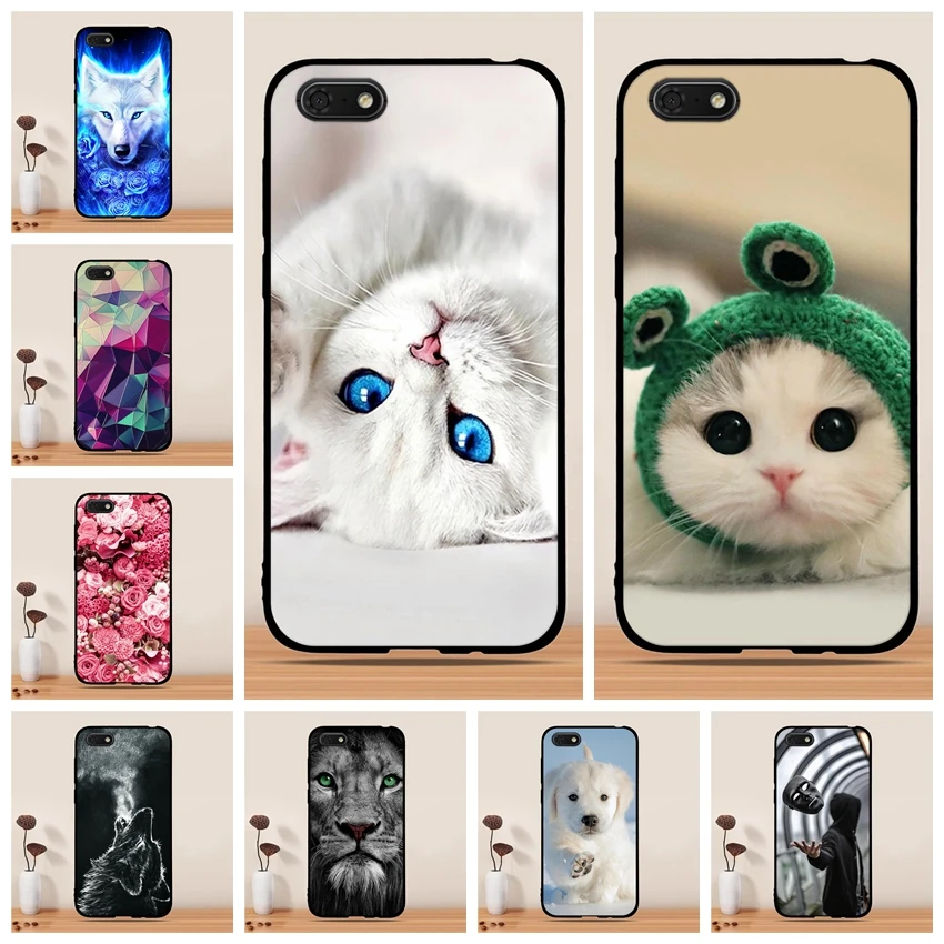 

For Huawei Y5 2018 Case Cover Silicon Soft TPU Funda for Huawei honor 7s Case Back Cover For Huawei Y5 Prime 2018 Phone Case