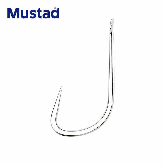 5packs/lot Mustad 13001 Non-barb Fishing Hook Competition Fishing