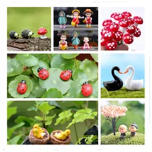 2 шт. черепаховый пейзаж декоративный волшебный сад миниатюры Террариум модель для кукольного дома домашний рабочий стол суккуленты микро