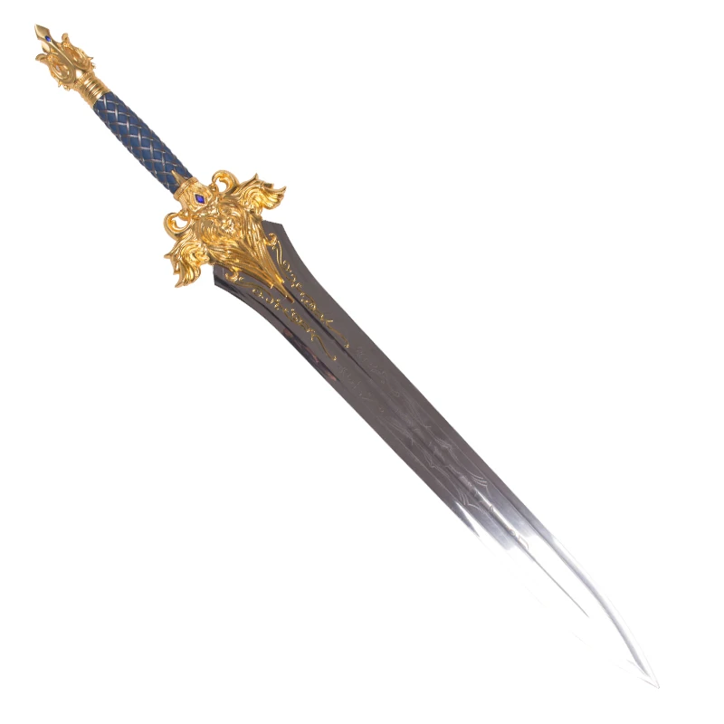 WOW The king of Stormwind Llane Wrynn I sword Lion sword length=120cm Full metal body