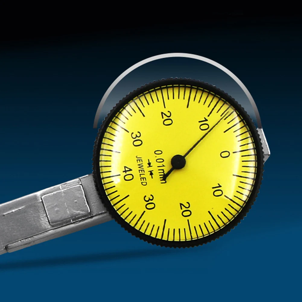 0-0,8 мм шкала точный алюминиевый измеритель чувствительности водонепроницаемый ласточкин хвост рельсы крепление измерительный прибор индикатор инструмент