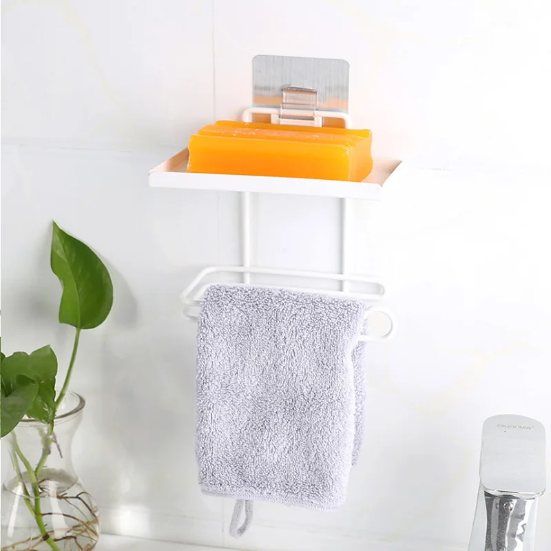 Manzelun 2 Layers Paper Holder Kitchen Storage Organizer (22)