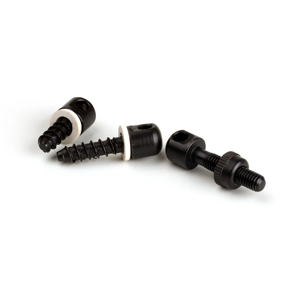 3Pcs Set Gun Sling Mounting Kit Sling Swivel Stud for Most Rifles Shotguns Rear Wood Swivel Screws Base Free Shipping (2)