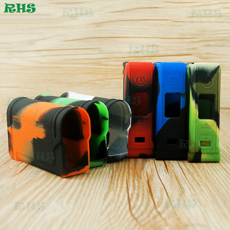 

10pcs Newest Ecig Lost Vape PARANORMAL DNA 75C tc box silicone protective case/cover/skin/sleeve factory free shipping