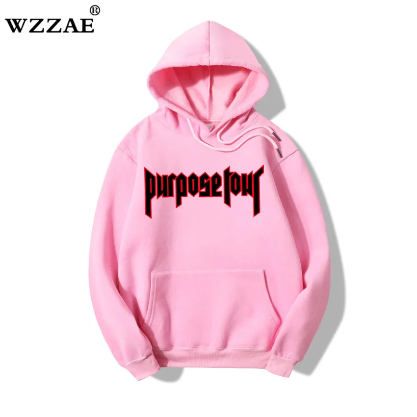 Purpose Tour Hoodies Men Women 1:1 High Quality Stadium Justin Bieber Fashion Hip Hop Purpose Tour Hoodie Purpose Tour Hoodies