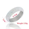 Brazaletes de acero inoxidable para mujer, pulseras de mujer brillantes, con buena circonita blanca, cristal austriaco, nuevos estilos, 2022 ► Foto 2/6