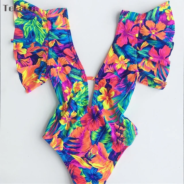 {Excellent|Wonderfull|Very Good|Very Recommended} Sexy Ruffle One Piece Swimsuit 2019 Swimwear Women Monokini Bodysuit Backless Swimsuit Female Bathing Suits Summer Beach Wear Special Offers