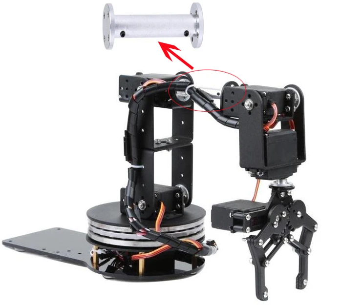 Robot Accessories machanical arm extension arm 6 degrees