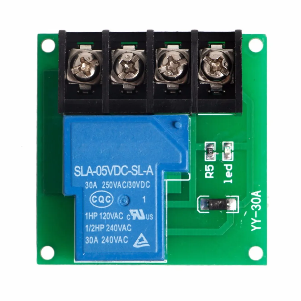 

1 Channel Power Relay Control Board Module 30A Single Switch 5V 12 V 24V