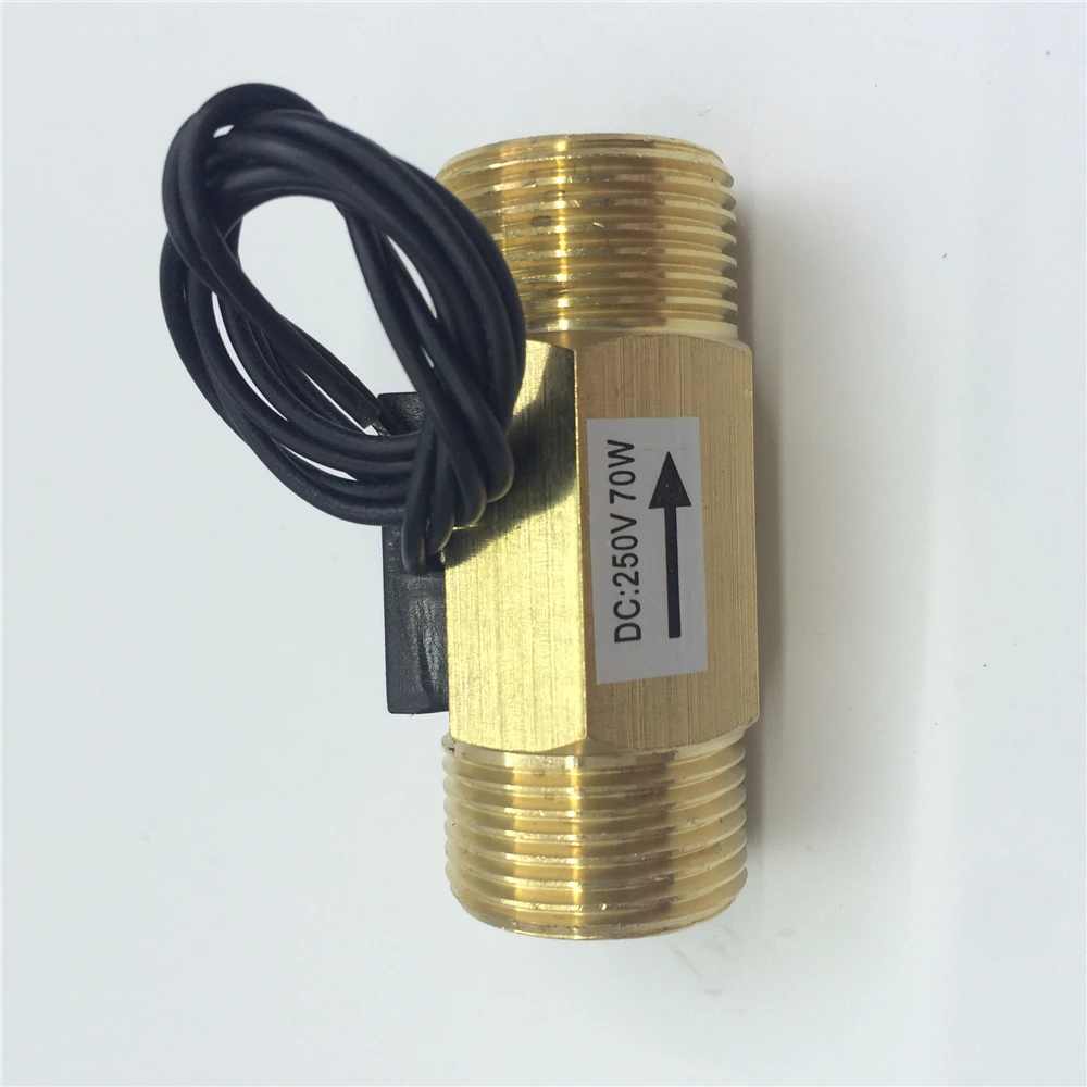 G3/4 DC250V 70W External Teeth Reed Type brass Flow Switch