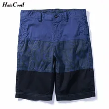 Новые летние дышащие модные Для мужчин хлопок Мужские шорты большой тонкие чистый Для мужчин тональный крем Стиль высокое качество эпидемия молодости Лидер продаж