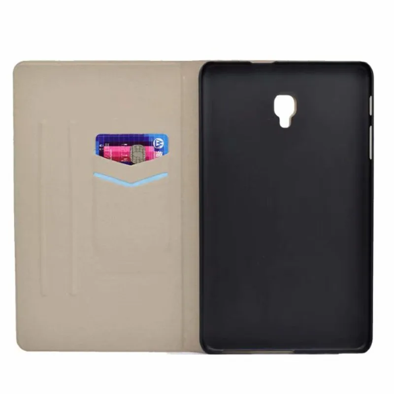 Для Samsung Galaxy Tab A 8 0 2017 T380 T385 SM высококачественный кожаный тонкий Чехол подставка с