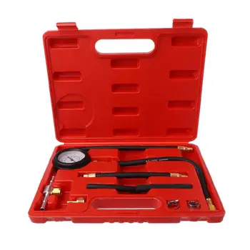 

Fuel Pump Pressure Testers Injection System Test Gauge Set Car Testing Tool