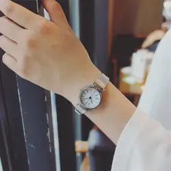 Новые женские кварцевые аналоговые часы наручные маленькие циферблат нежные часы Роскошные деловые Часы Relogio Feminino Bayan Kol Saati montre