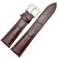 Brown silver buckle