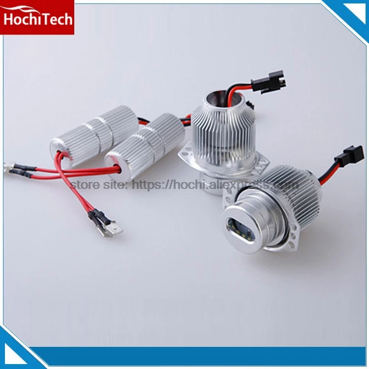 HochiTech нет ошибок 7000K белый 4000LM 40 Вт LED Angel Eye маркер лампа с гало для BMW 09-11 E90 E91 LCI
