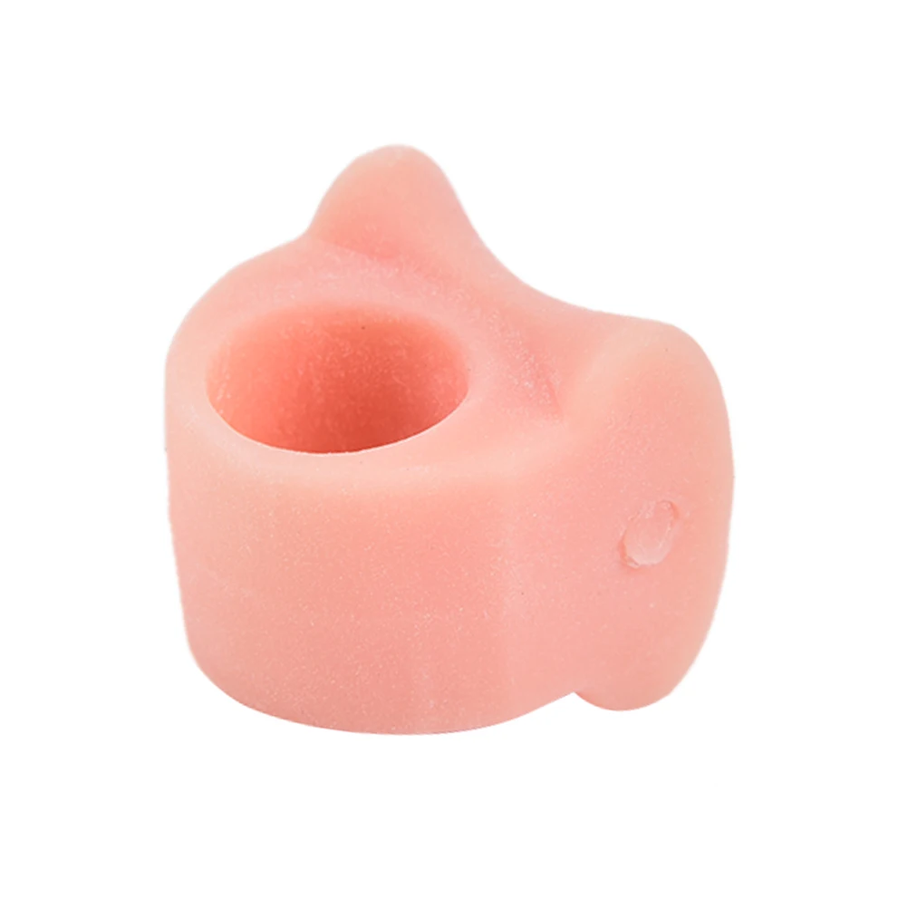 1 Pair Toe Corrector Straightener Alignment Separator Spreader Silica Gel Toe Separatorsa Gel Bunion Protector
