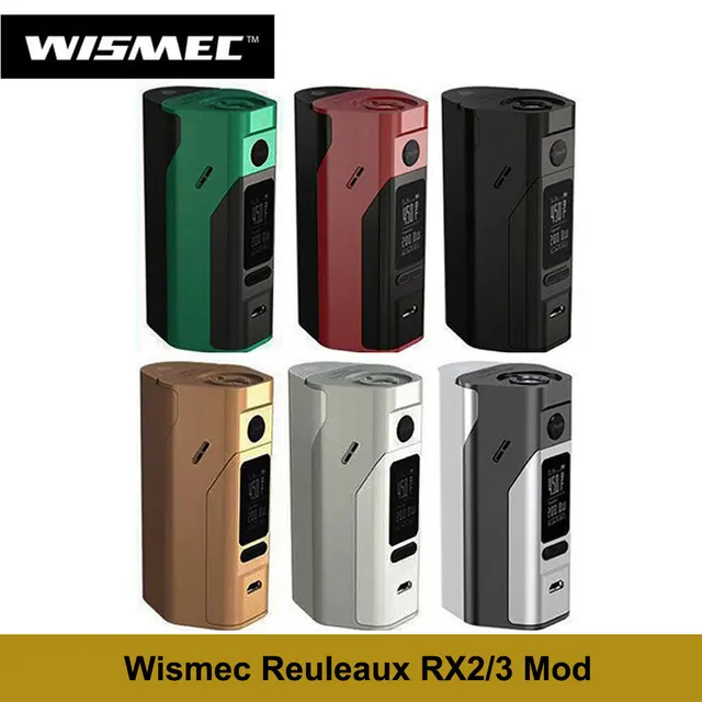 Wismec reuleaux rx2/3 коробка мод rx23 тс мод 150/200 w 100% оригинал электронная сигарета rx 2/3 мод vs rx300 rx200s