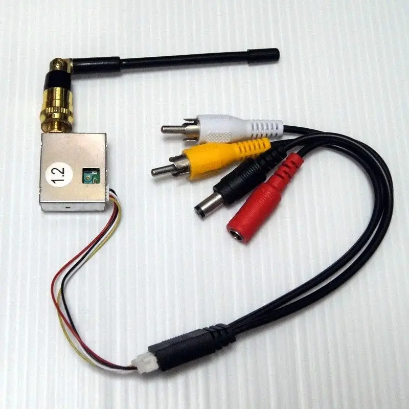 

1.2Ghz 4CH Mini Wireless Transmitter module Audio Video for FPV Camera RC